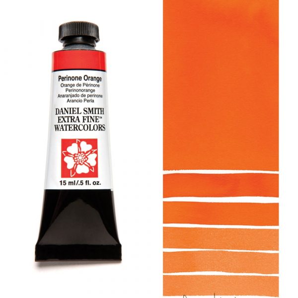 Orange de périnone - Daniel Smith Aquarelles Extra Fine