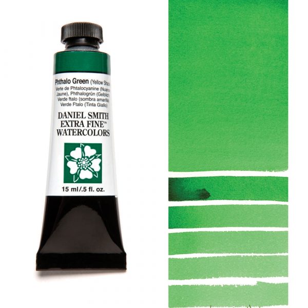 Vert de phtalocyanine (nuance jaune) - Daniel Smith Aquarelles Extra Fine