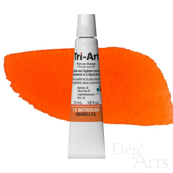 Aquarelle - Tri-Art - Orange de pyrrole