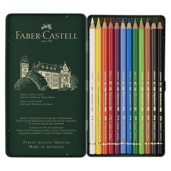 Crayon Polychromos - Faber-Castell - 12 crayons – Image 3