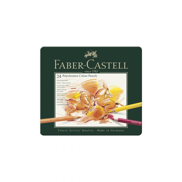 Crayon Polychromos - Faber-Castell - 24 crayons