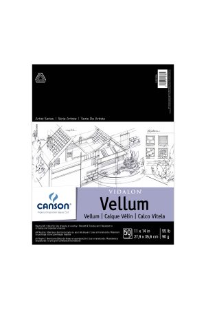 Tablette de papier vélin - Canson Artiste Vidalon