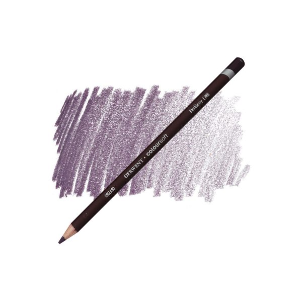 Crayons à dessin à mine tendre - Derwent Coloursoft - Mûre - C280