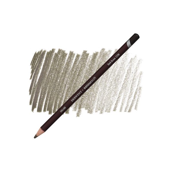 Crayons à dessin à mine tendre - Derwent Coloursoft - Marron foncé - C520