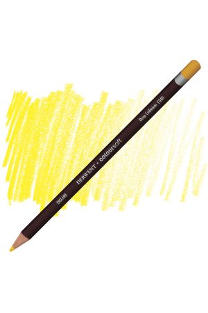 Crayons à dessin à mine tendre - Derwent Coloursoft - Jaune de cadmium foncé - C040