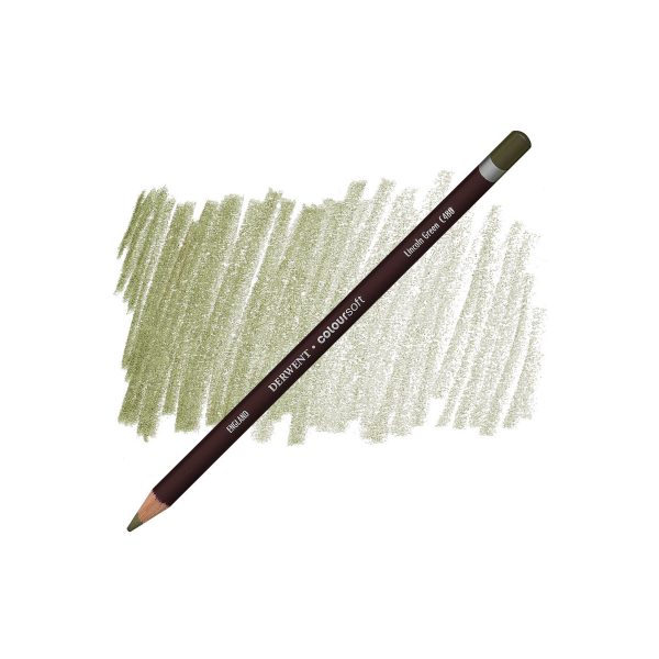 Crayons à dessin à mine tendre - Derwent Coloursoft - Vert Lincoln - C480