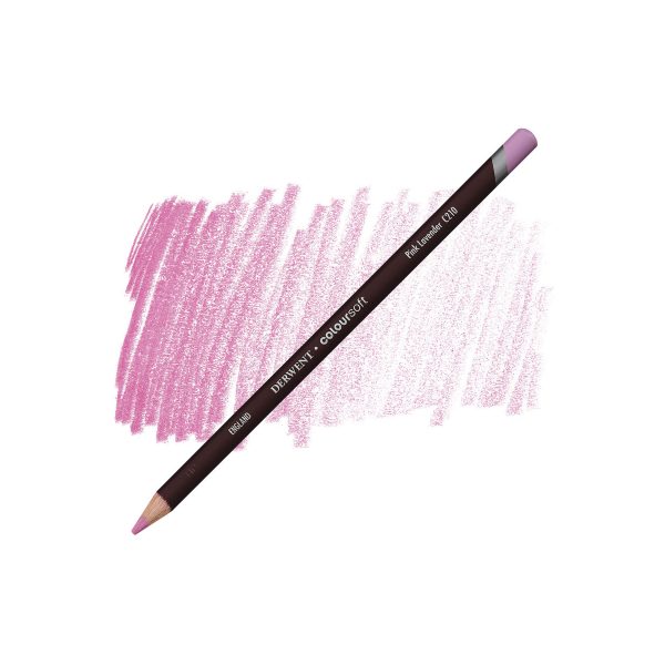 Crayons à dessin à mine tendre - Derwent Coloursoft - Rose lavande - C210