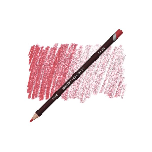 Crayons à dessin à mine tendre - Derwent Coloursoft - Rose - C100