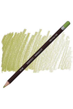 Crayons à dessin à mine tendre - Derwent Coloursoft - Vert jaunâtre - C450