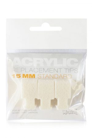 Pointes de rechange pour marqueur acrylique - Montana ACRYLIC - Pointe standard 15 mm