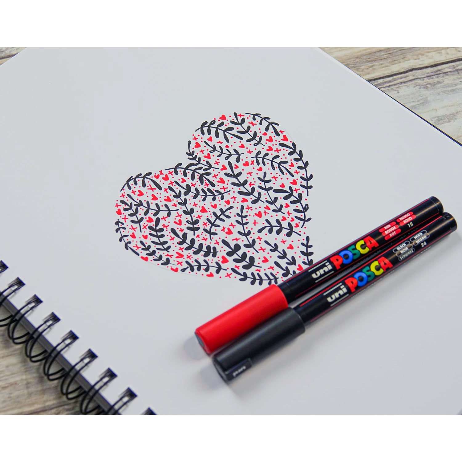 Marqueur acrylique pointe extra-fine 0,7 mm - POSCA - PC-1MR – Image 3