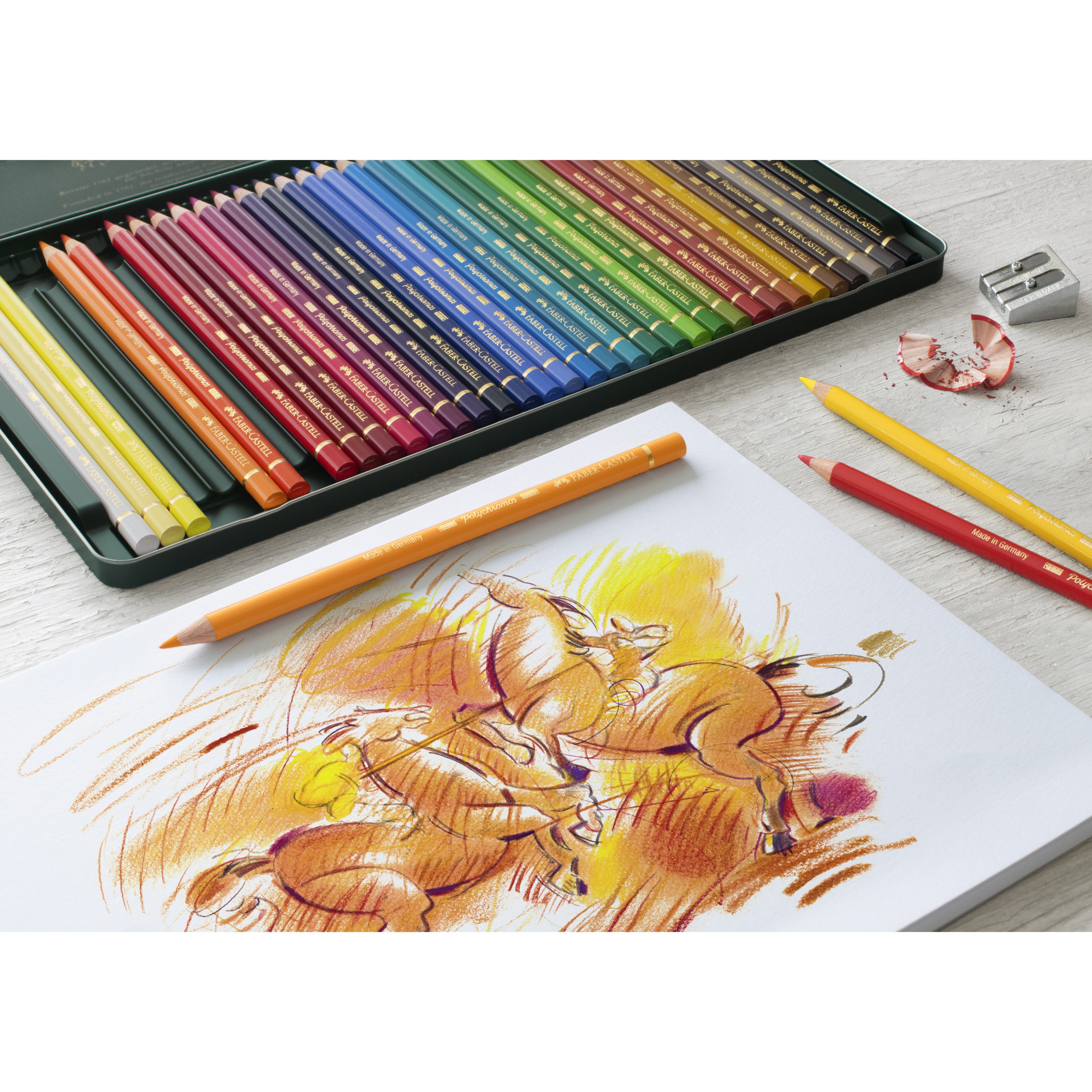 Crayon Polychromos - Faber-Castell - 36 crayons – Image 5