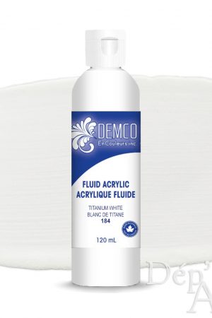 Blanc de titane - Acrylique Demco fluide