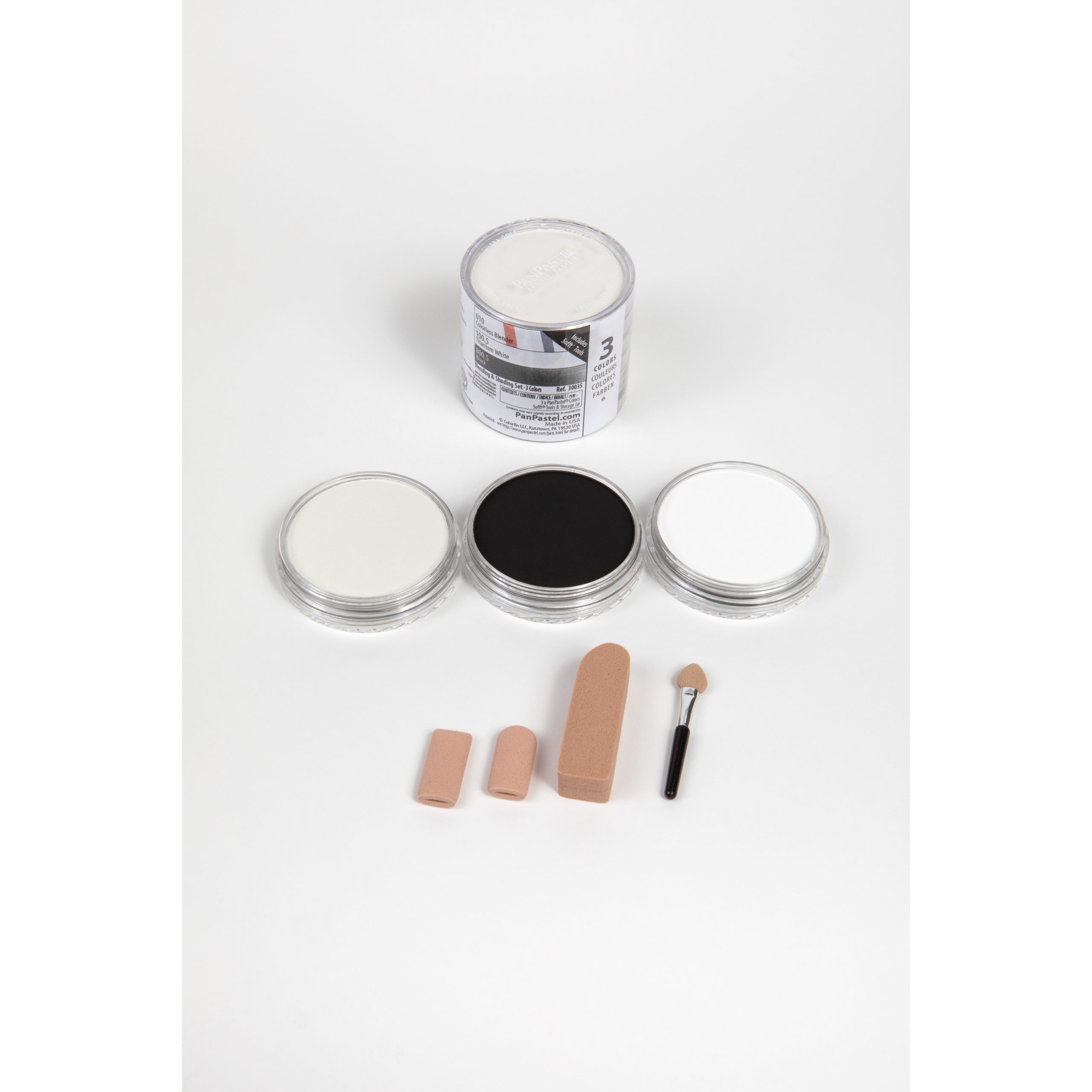 Ensemble de 3 couleurs - PanPastel Colors - Mélange et ombrage