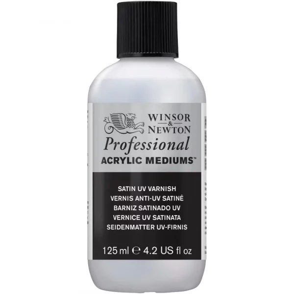 Vernis acrylique professionnel anti-uv - Winsor & Newton - Satiné