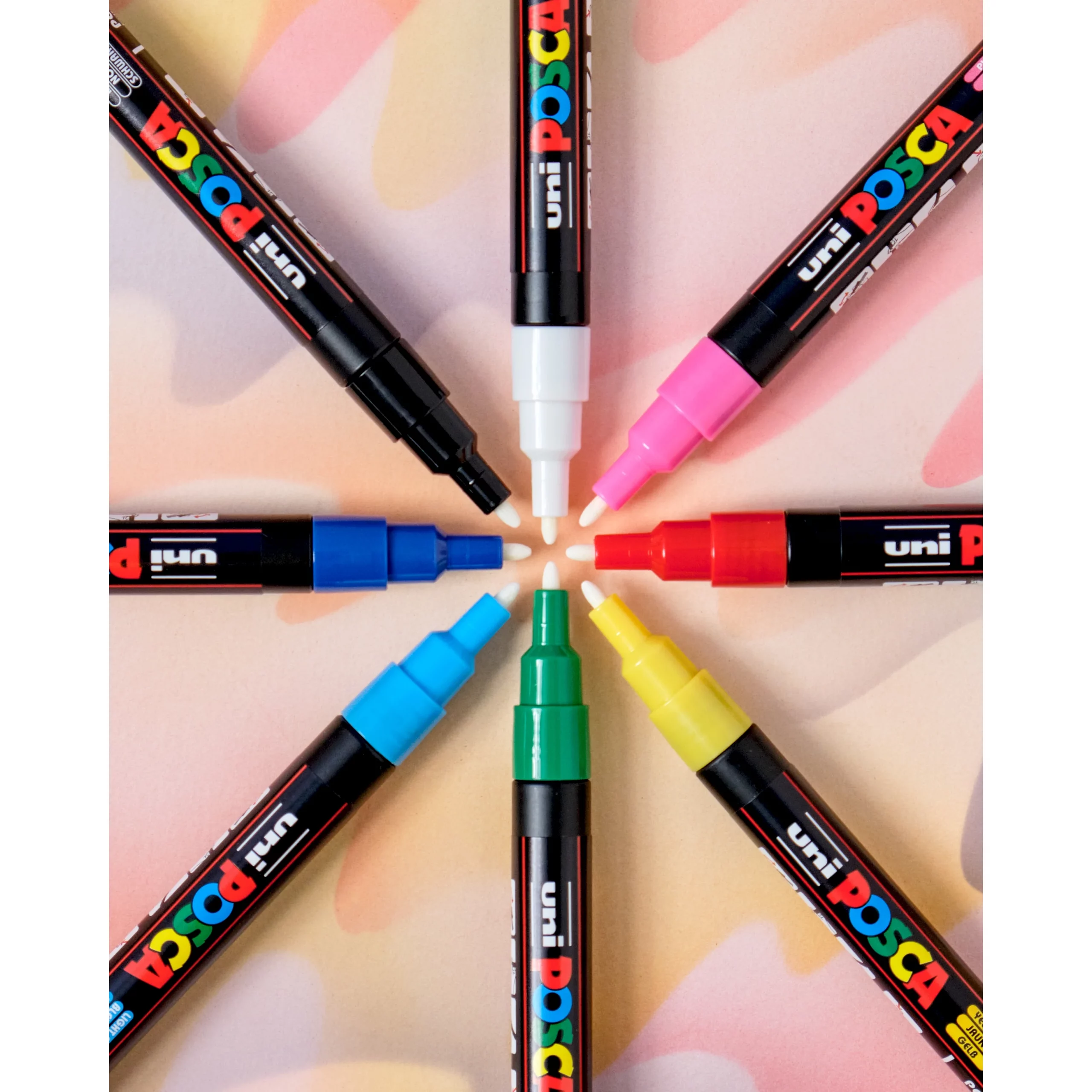 Marqueur acrylique pointe fine de 0,9 à 1,3 mm - POSCA - PC-3M